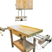 Rox Wood 0111 Mengeneli Ahşap Çalışma Tezgahı 106 cm - 23 Kg