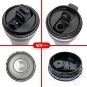 Rox Camping 0190 Kahve Termosu 0.48 Lt - Siyah