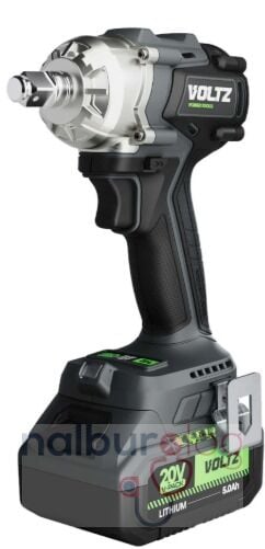 VOLTZ VZIW-20 Şarjlı Somun Sıkma 20 Volt 5 Amper Çift Akülü 1/2 Soket