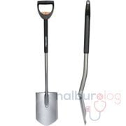 Fiskars SmartFit™ Teleskopik Bahçe Küreği Sivri Uçlu