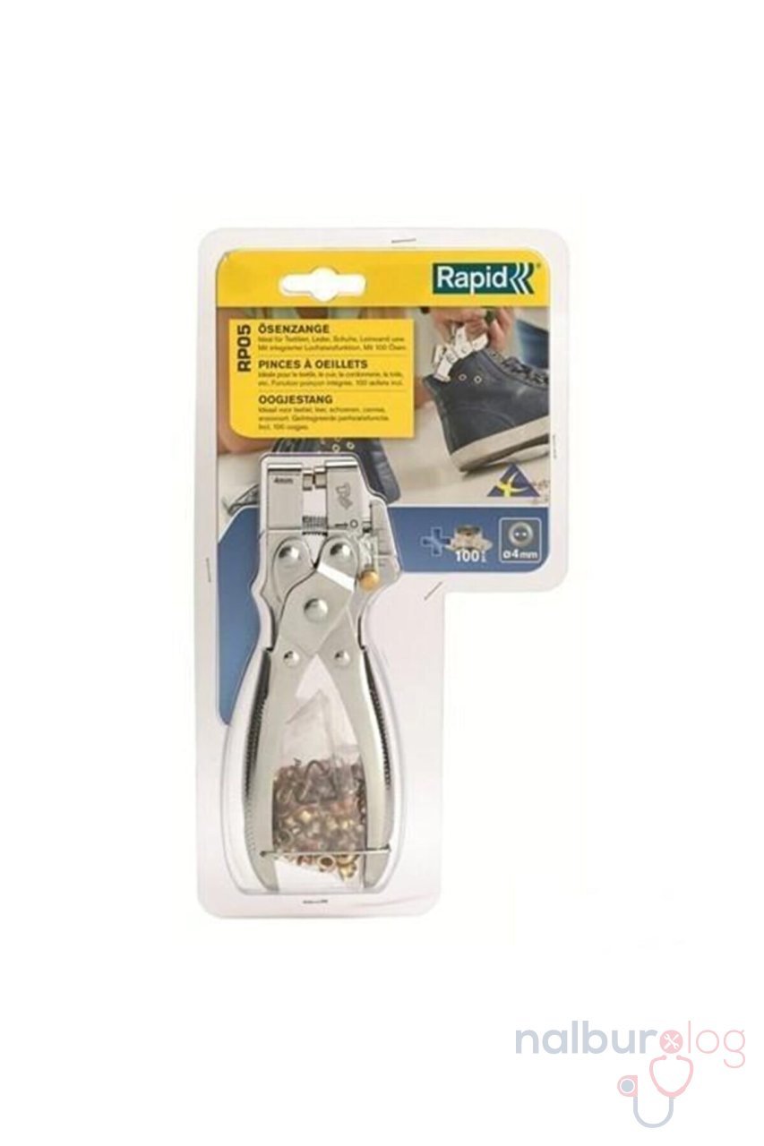 Rapid RP05 Kuşgözü Pensesi Halka Delik Pens 4mm