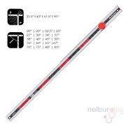 Hultafors 253510 PS90 Alüminyum Ayarlı Gönye 90 cm