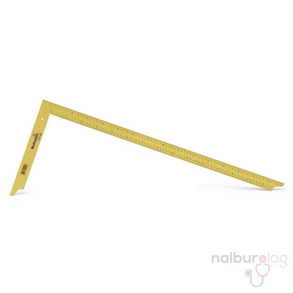 Hultafors 251103 TMV80 Çelik Marangoz Gönye 80 cm