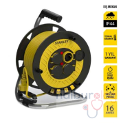 Stanley ST-P-2515 Makaralı Kablo 25 Mt, 3x1.5mm, 4 Prizli