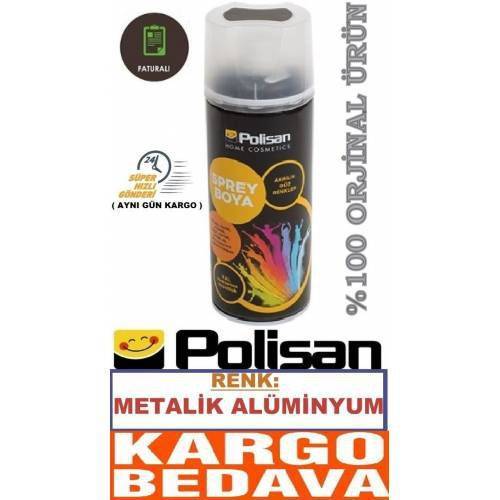Polisan 400ML Metalik Alüminyum Sprey