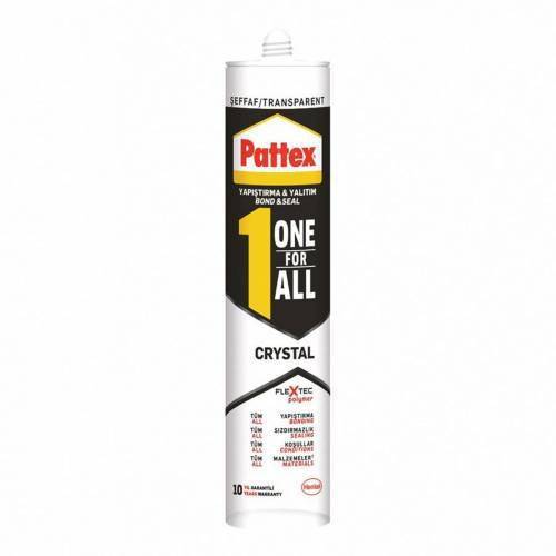 PATTEX KORNİŞ MONTAJ YAPIŞTIRICI ŞEFFAF KUVVETLİ CRYSTAL