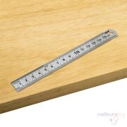 Rox 0198 Çift Taraflı Çelik Cetvel 150 mm