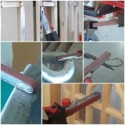 Rox Wood 0030 Taş Motoruna Takılır Şerit Bant Zımpara Aparatı