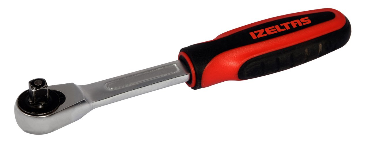 İZELTAŞ 1/4” Cırcır Kolu (Plastik Saplı)