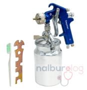 Daystar 4001 Alttan Depolu Profesyonel Boya Tabancası 1.7mm 1000cc