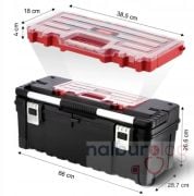 Keter 17181010 Pro Toolbox Profesyonel Takım Çantası 26''