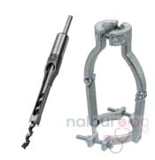 Rox Wood 0271 Kare Delik Zıvana Adaptörü (10 mm Matkap Uçlu)