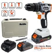 Max Extra MX2020 Çift Akü Kömürsüz Darbeli Matkap 20V 2.0Ah
