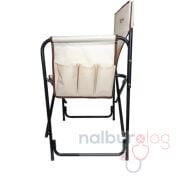 Rox Camping 0317 Fonksiyonel Sehpalı Kamp Sandalyesi - Bej