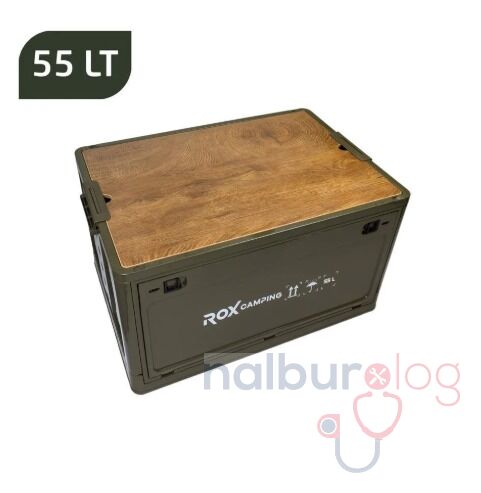 Rox Camping 0304 Katlanır Kamp Kutusu 55 Litre