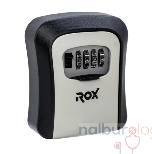 Rox 0337 Duvara Monte Şifreli Anahtar Saklama Kutusu