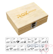 Rox Wood 0309 Ahşap Freze Seti 12 Parça (Sap: 6mm)