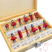 Rox Wood 0310 Ahşap Freze Seti 12 Parça (Sap: 8mm)