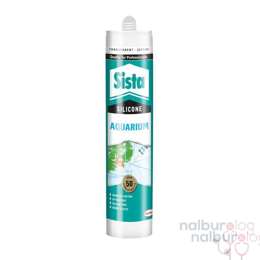 SİSTA Akvaryum Silikonu beyaz