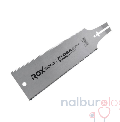 Rox Wood 0327 Ryoba Testere YEDEK Bıçak 220 mm (0326 İçin)