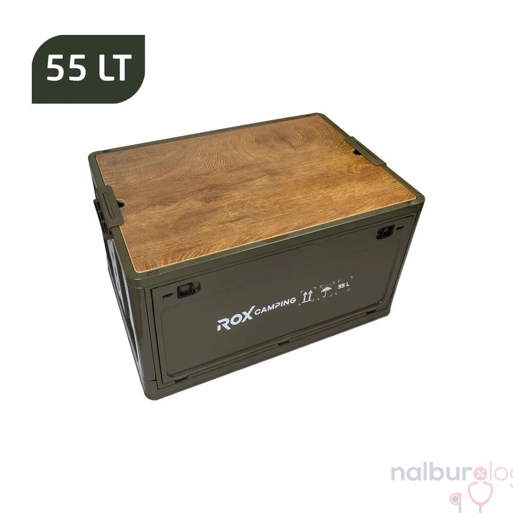 Rox Camping 0304 Katlanır Kamp Kutusu 55 Litre