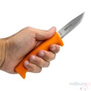 Rox Camping 0320 Bushcraft Eco Paslanmaz Çelik Kamp Bıçağı (Turuncu)