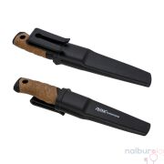 Rox Camping 0322 Bushcraft Plus Paslanmaz Çelik Kamp Bıçağı (Siyah)