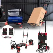 Max Extra FW-90TP Katlanır İkisi Bir Arada Koli Taşıma Arabası 66/136 kg