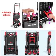Max Extra FW-90TP Katlanır İkisi Bir Arada Koli Taşıma Arabası 66/136 kg