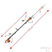 Max Extra MX8009 Akülü 20V 4Ah Teleskopik Dal Budama 275cm