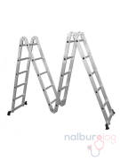 SARAYLI 4*5 AKROBAT ÇOK AMAÇLI MERDİVEN (147X4=588 CM)