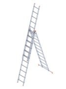 SARAYLI 3x11 A Tipi Endüstriyel Merdiven (301x3=903 CM)